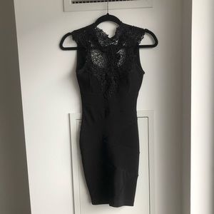 Le Chateau Black Mini Dress